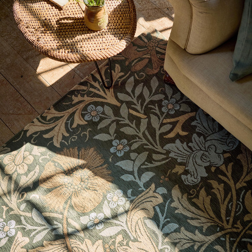 Compton Jacquard-Woven Wool-Blend Rug