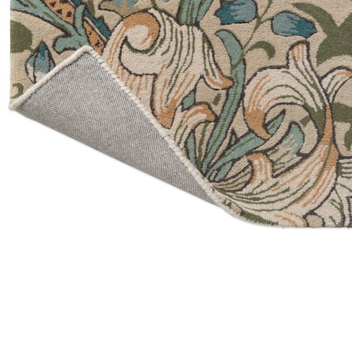 Golden Lily Hand-Tufted Pure New Wool Rug