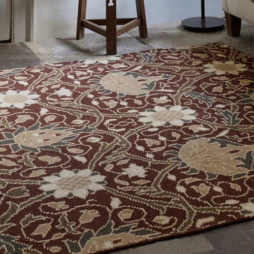 Russet Montreal Pure New Wool Rug