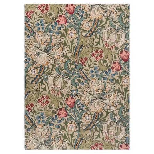 Golden Lily Hand-Tufted Pure New Wool Rug