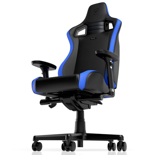 noblechairs EPIC PU-Leather - Black / Blue 