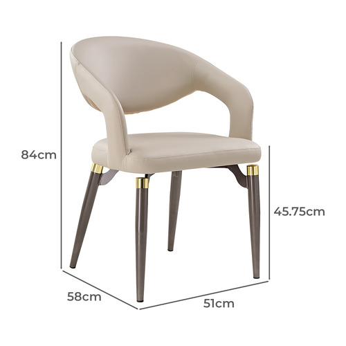 Chantilly Faux Leather Dining Chairs