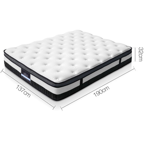 Dwell Home Dusk Euro Top Foam & Coil Mattress