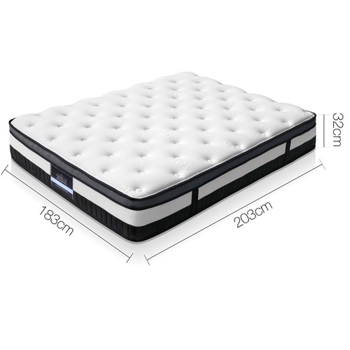 Dwell Home Dusk Euro Top Foam & Coil Mattress