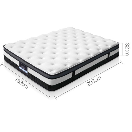 Dwell Home Dusk Euro Top Foam & Coil Mattress