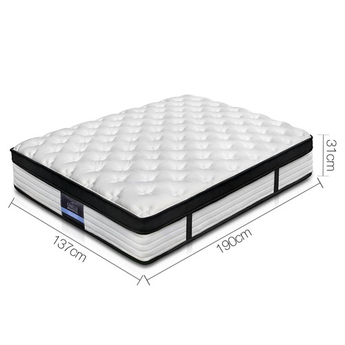 Dwell Home Comfort Euro Top Foam & Coil Mattress