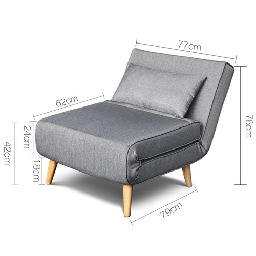 DwellHome Marnie Single Fold Out Chair Bed & Reviews Temple & ster