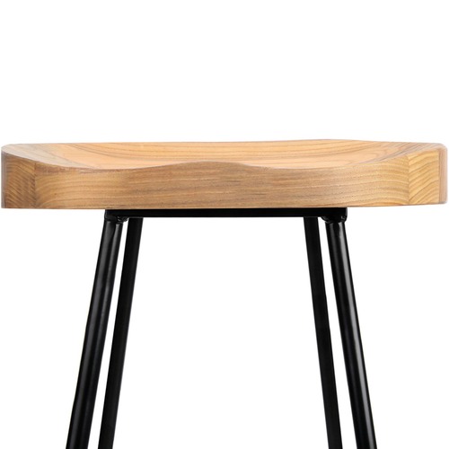 Dwell Home 75cm Industrial Moulded Backless Barstools