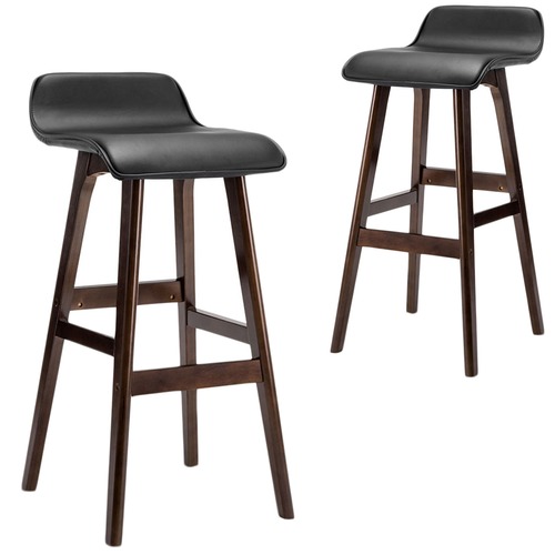 DwellHome Charlie Faux Leather Barstools & Reviews Temple & ster