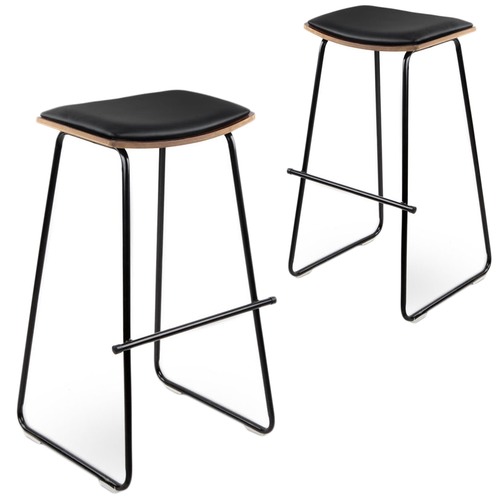 Dwell Home Dawson Backless Faux Leather Barstools