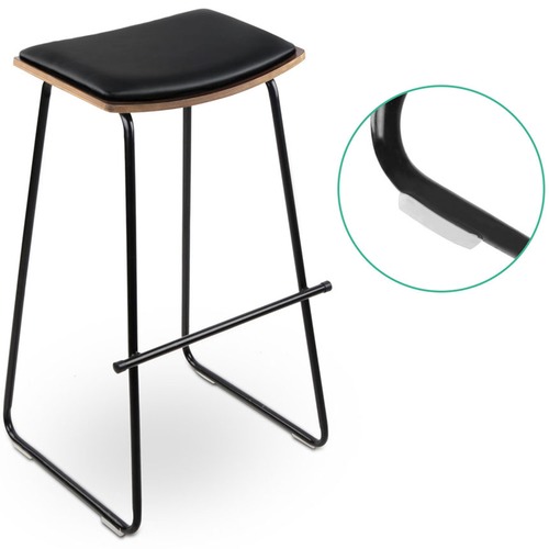 Dwell Home Dawson Backless Faux Leather Barstools