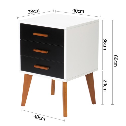 London Bedside Table Chest Temple & ster