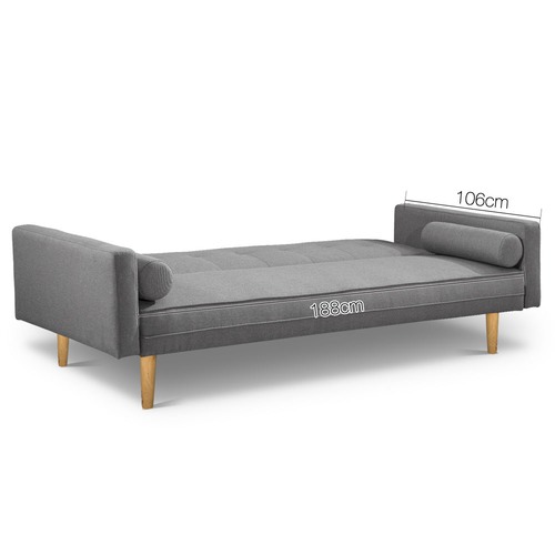 Roskilde 3 Seater Minimalist Sofa Bed Temple & ster