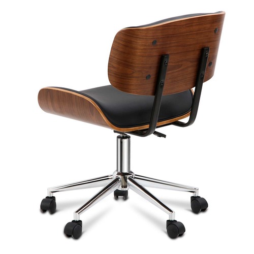 Dwell Home Executive Wooden Walnut Office Chair