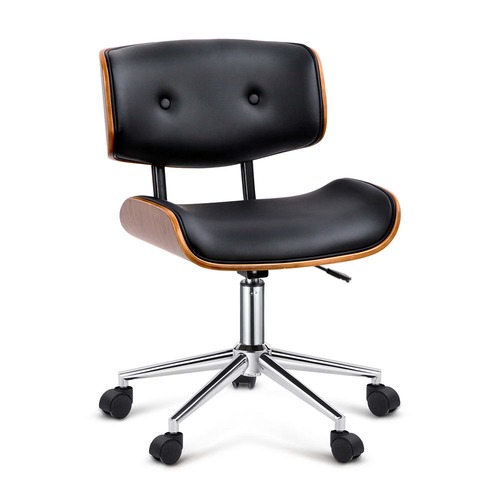Dwell Home Executive Wooden Walnut Office Chair