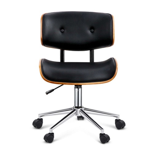 Dwell Home Executive Wooden Walnut Office Chair