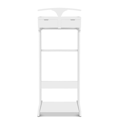 White Clothes Valet Stand Temple & ster