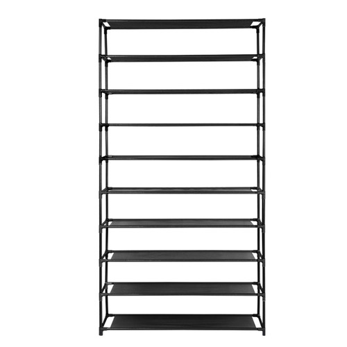 DwellHome 10 Tier Stackable Metal Shoe Rack & Reviews | Temple & Webster