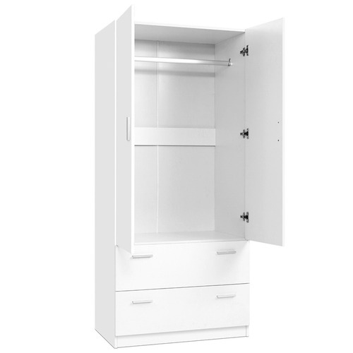 Moreira 2 Door Wardrobe Temple Webster