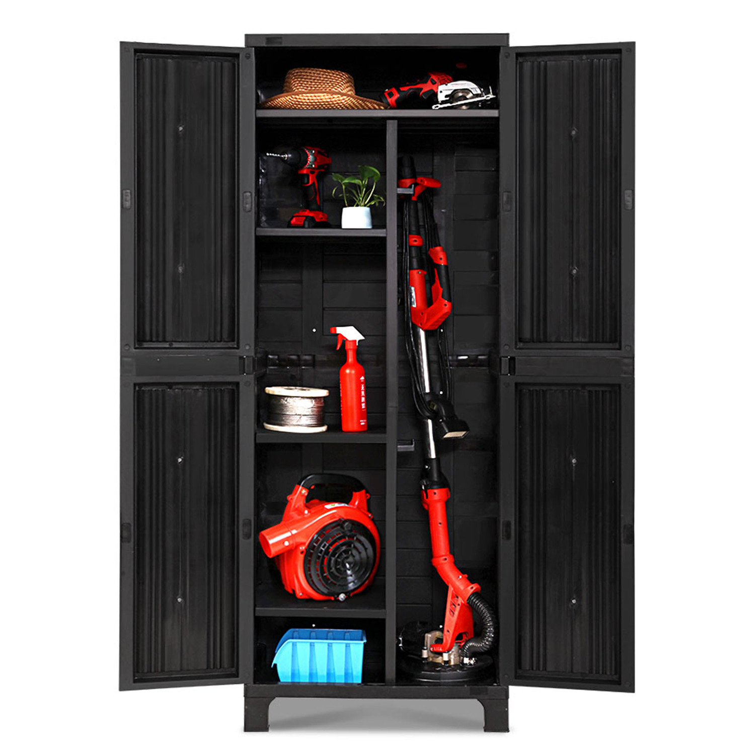 173cm Zakaria Garden Storage Cabinet