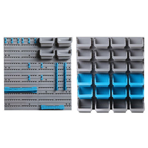 2 Piece Rafal Wall Mounted Tool Organiser Set | Temple & Webster