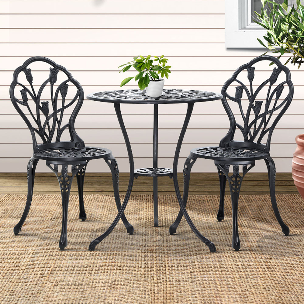 3 Seater Dejan Outdoor Bistro Set