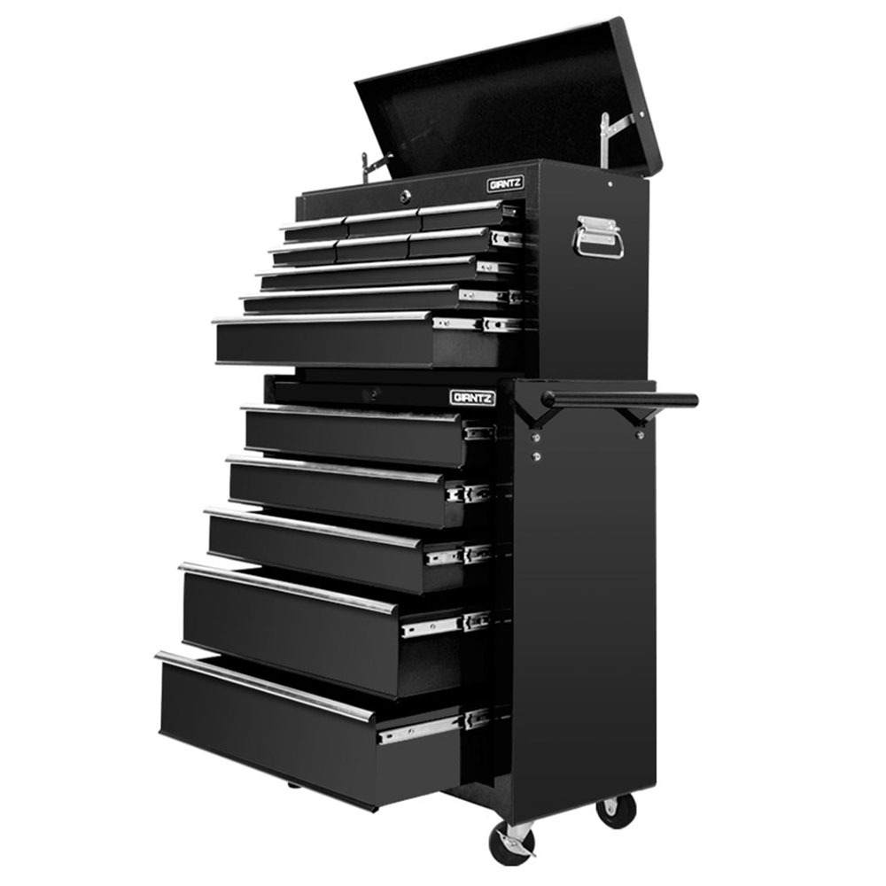 Soren 14 Drawer Tool Box Chest with Wheels