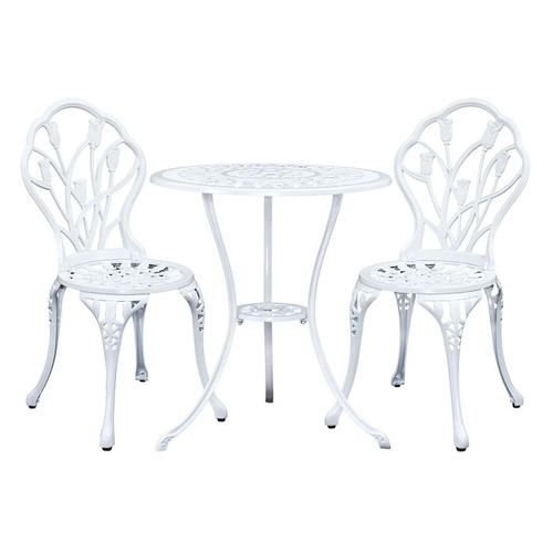 Dwell Home 2 Seater Dejan Outdoor Bistro Set Temple & ster