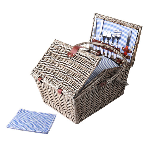 Dwell Home 4 Person Lennox Willow Picnic Basket Temple & ster