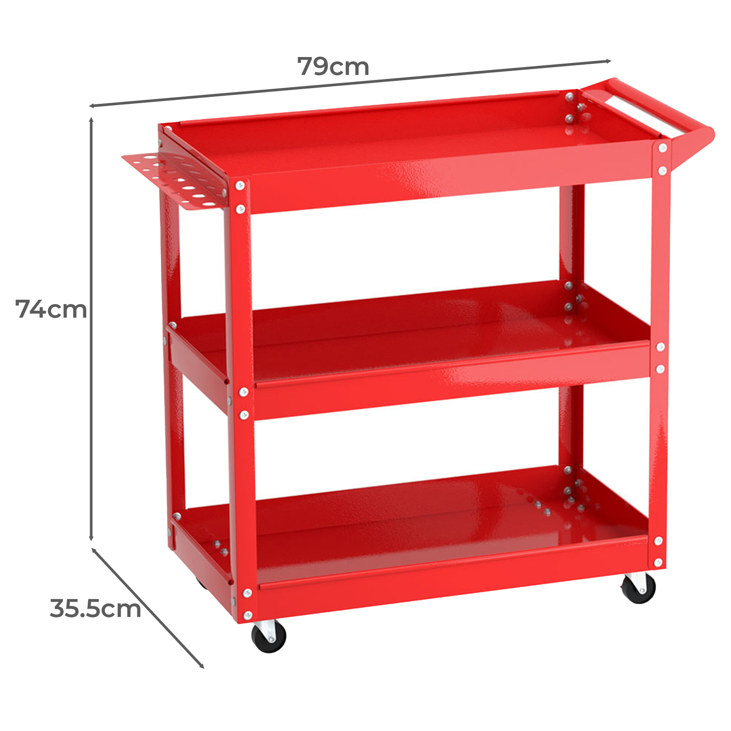 Morgan 3 Tier Tool Cart