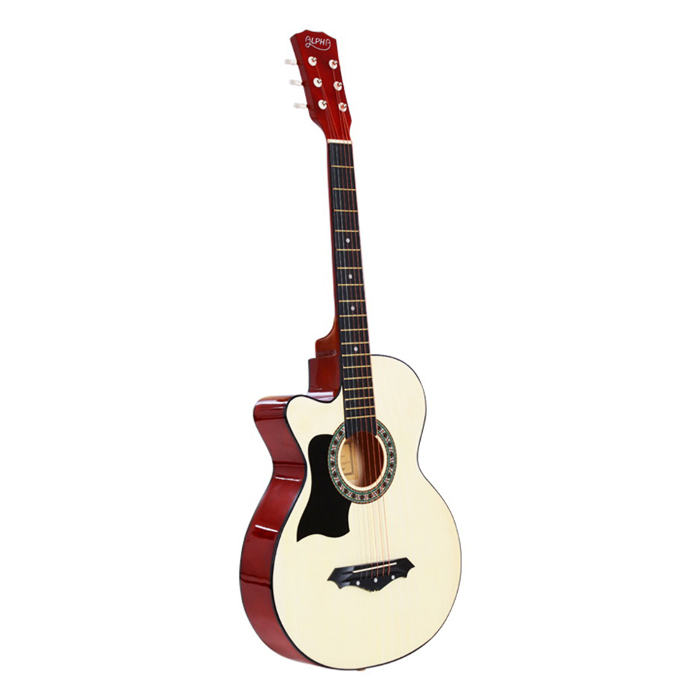 Presley Left Handed Acoustic Guitar with Capo