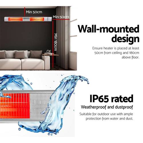 Devanti Electric Infrared Strip Heater