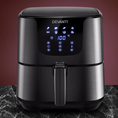 Dwell Home Devanti 7L Digital Air Fryer | Temple & Webster