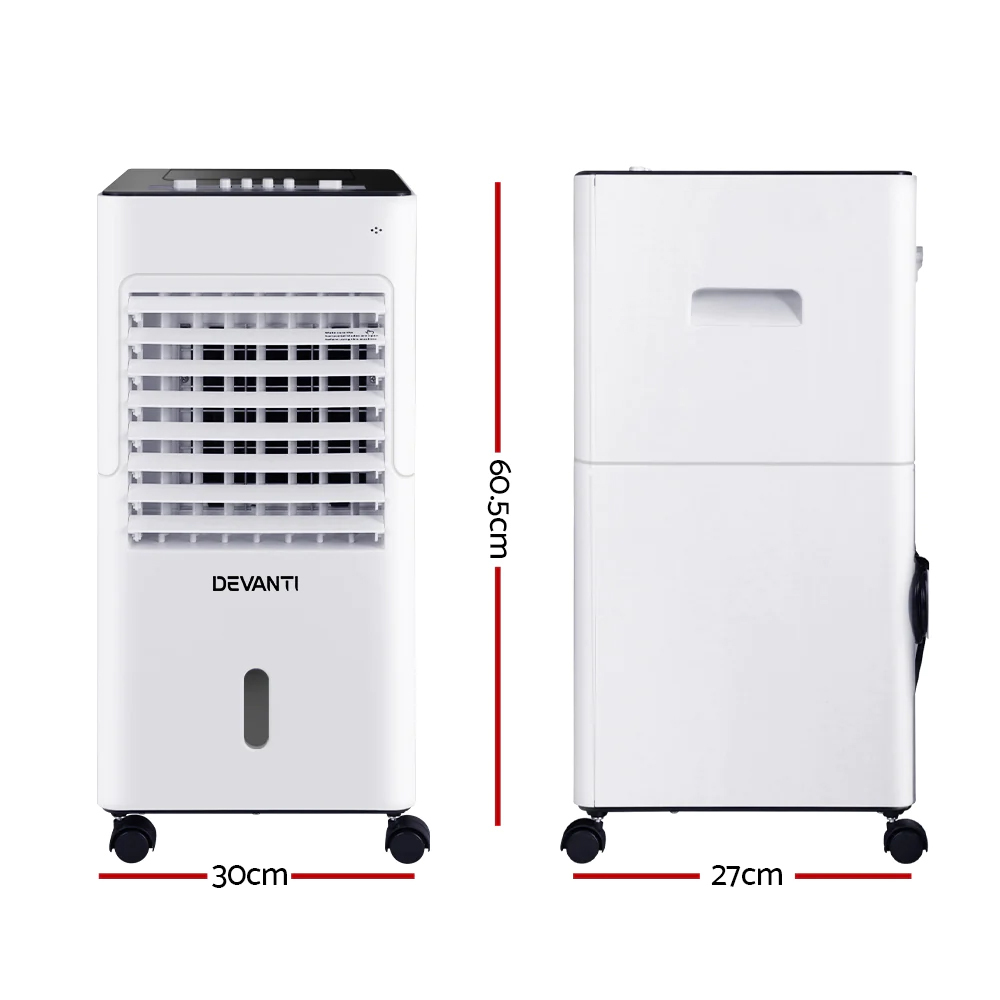 6L Devanti Evaporative Air Cooler