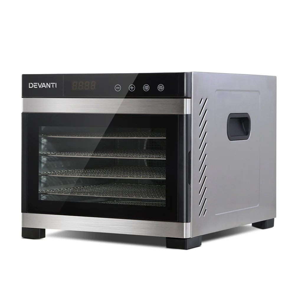 Grey Devanti 6 Tray Food Dehydrator