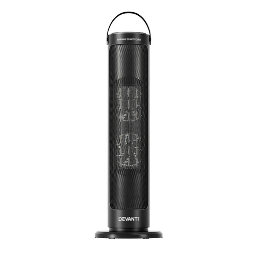 54cm Devanti Ceramic Tower Heater