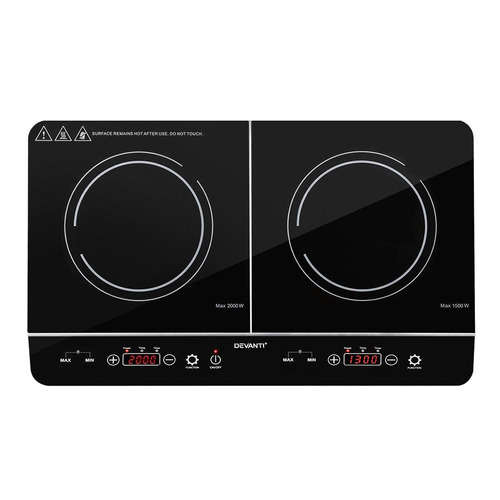 Devanti 2 Zones Induction Cooker
