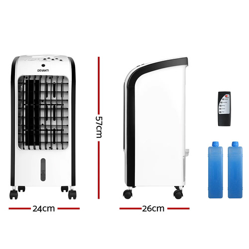 4L Devanti Evaporative Air Cooler
