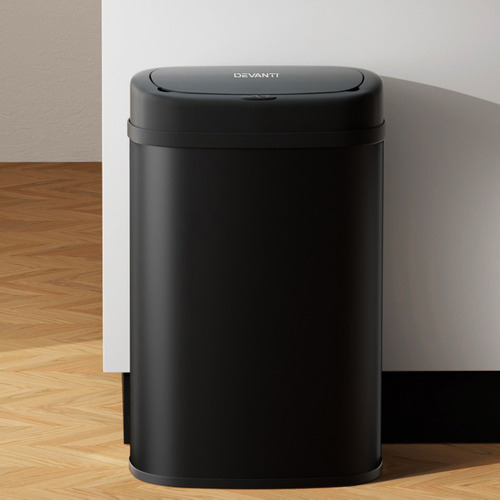 Devanti 50L Motion Sensor Rubbish Bin