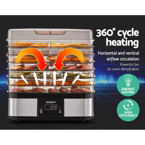 Devanti 5 Tray Food Dehydrator