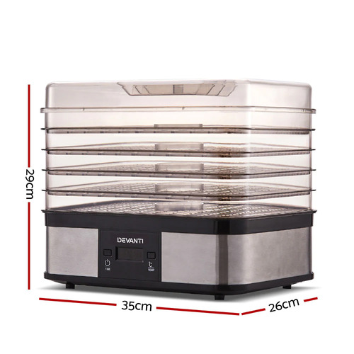 Devanti 5 Tray Food Dehydrator