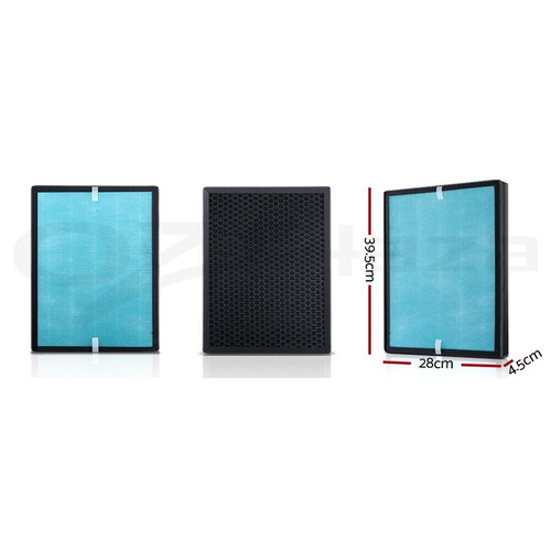 3 Layer Devanti Air Purifier Replacement Filter Temple & ster