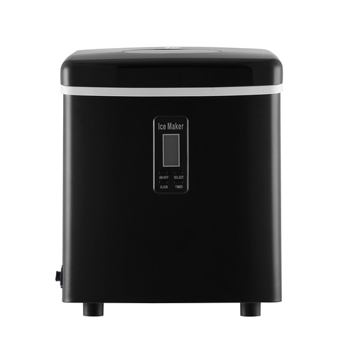 Black Devanti 3.2L Portable Ice Cube Maker with Fan