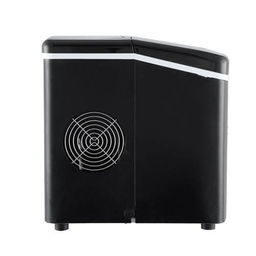 Black Devanti 3.2L Portable Ice Cube Maker with Fan