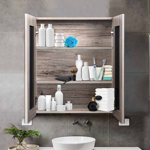 Cefito 600mm Mirrored Shaving Cabinet