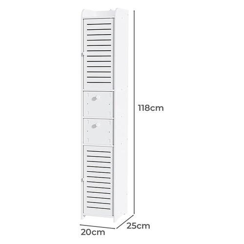 Duncan 2 Door 2 Drawer Bathroom Cabinet
