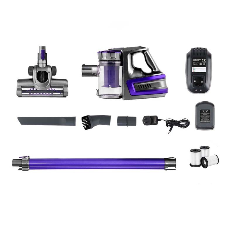 122cm Devanti Hand-Held Vacuum Cleaner with Replacement Filters