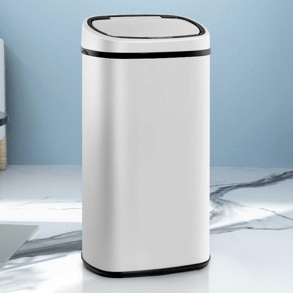 58L Devanti Motion Sensor Rubbish Bin