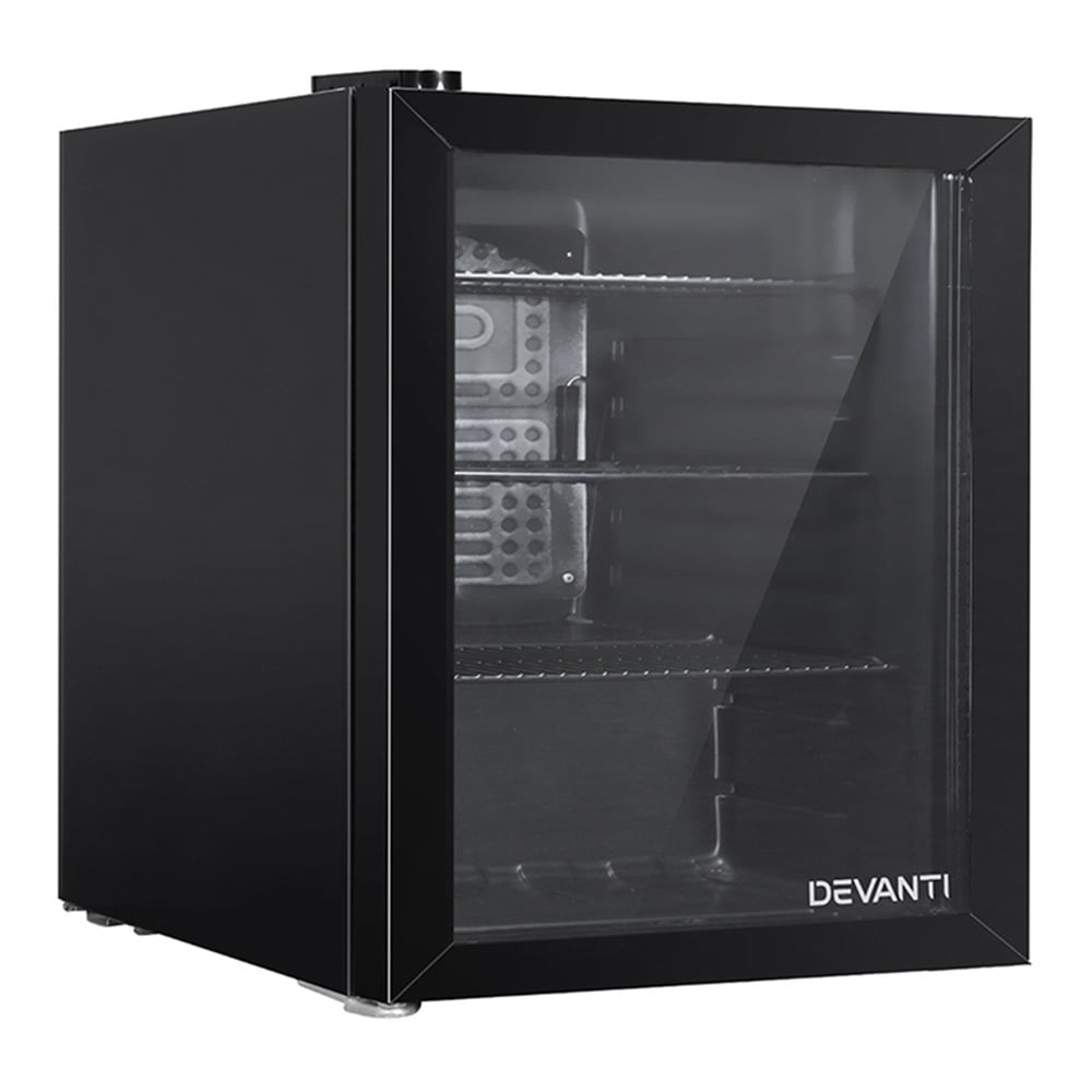 46L Black Devanti Bar Fridge