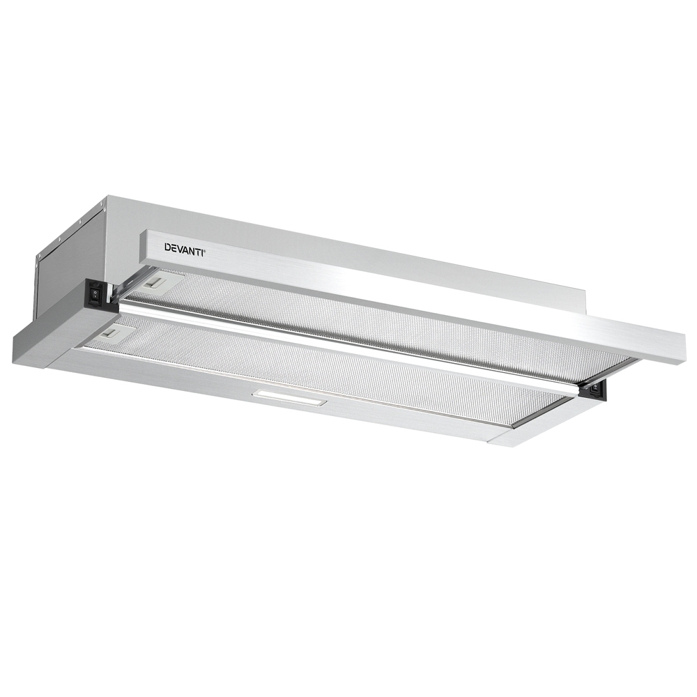 90cm Slide Out Range Hood